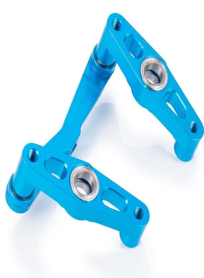 MORFUM TT02 Steering Kit Upgrade Part Aluminum Alloy Ball Bearing Crank Steering Set Compatible with Tamiya TT02 TT02B 1/10 RC Car - Image 3